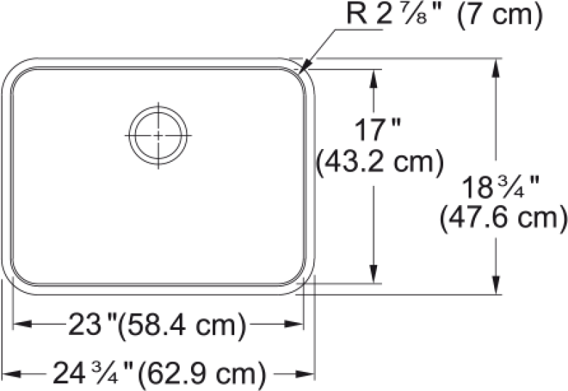 Grande Undermount Sink view 2
