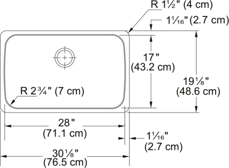 Grande Undermount Sink view 2