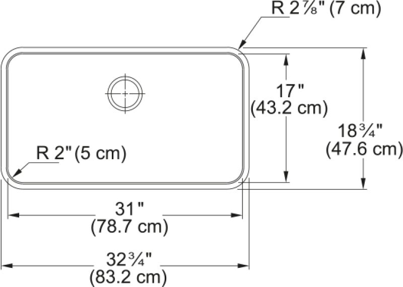 Grande Undermount Sink view 2