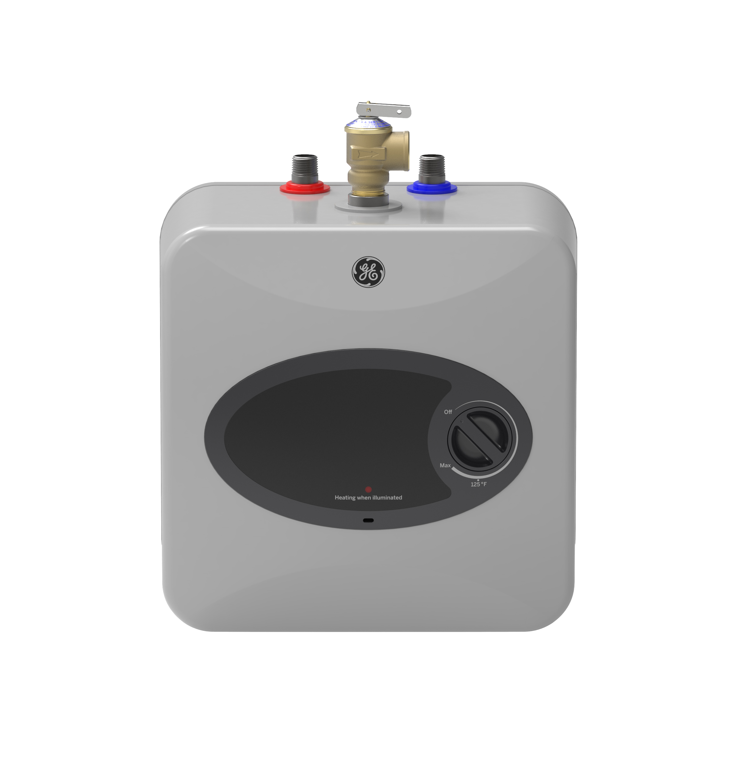 GE 2.5 Gallon Electric Point of Use Water Heater Gray GE02P08BAR Picture 1