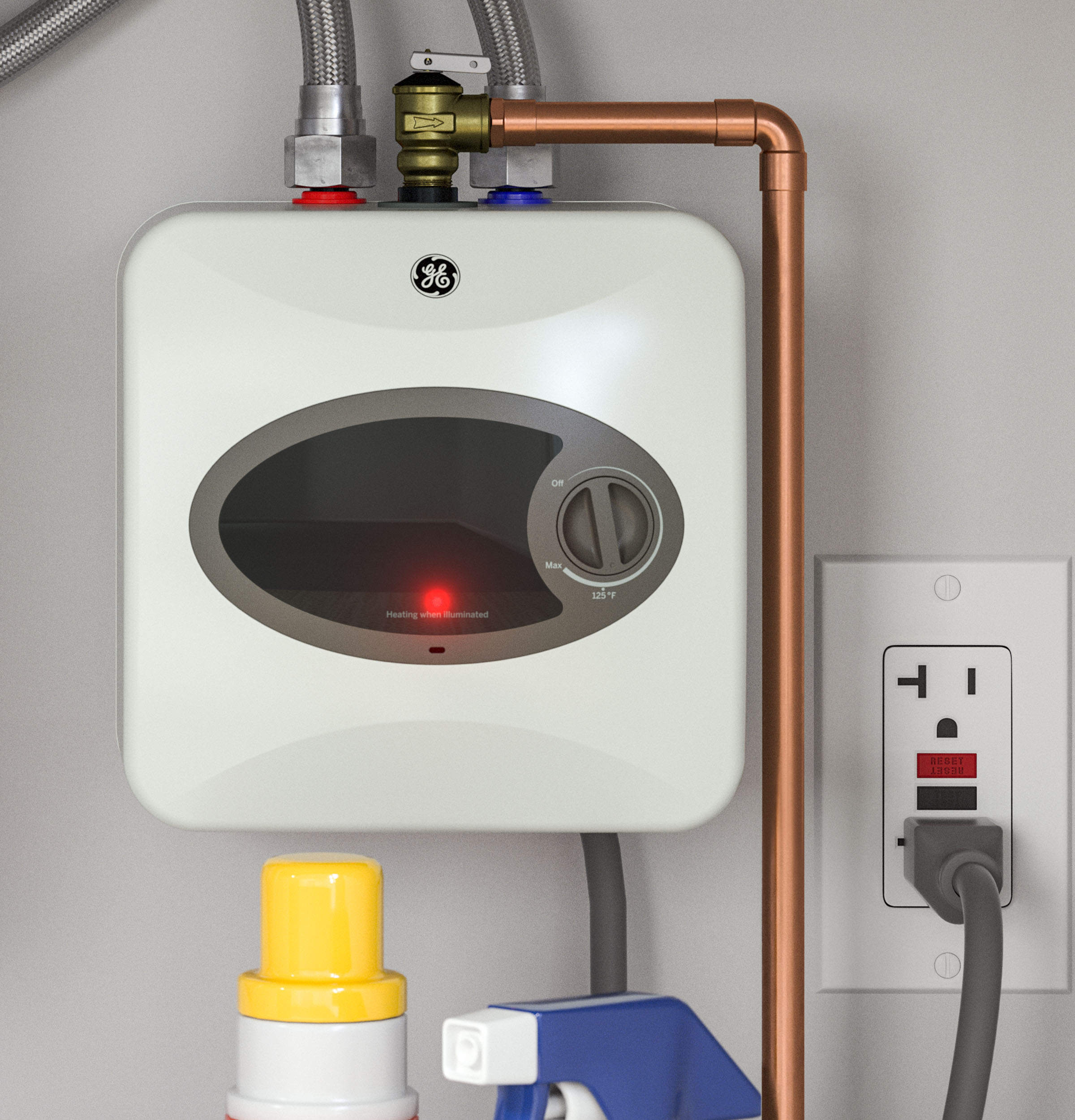 6 Gallon Electric Point of Use Water Heater view 8