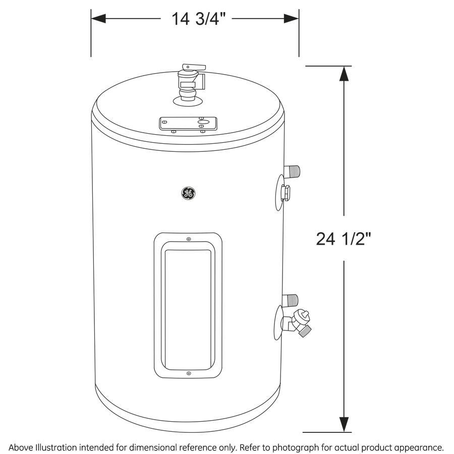 10 Gallon Electric Point of Use Water Heater GE10P08BAR