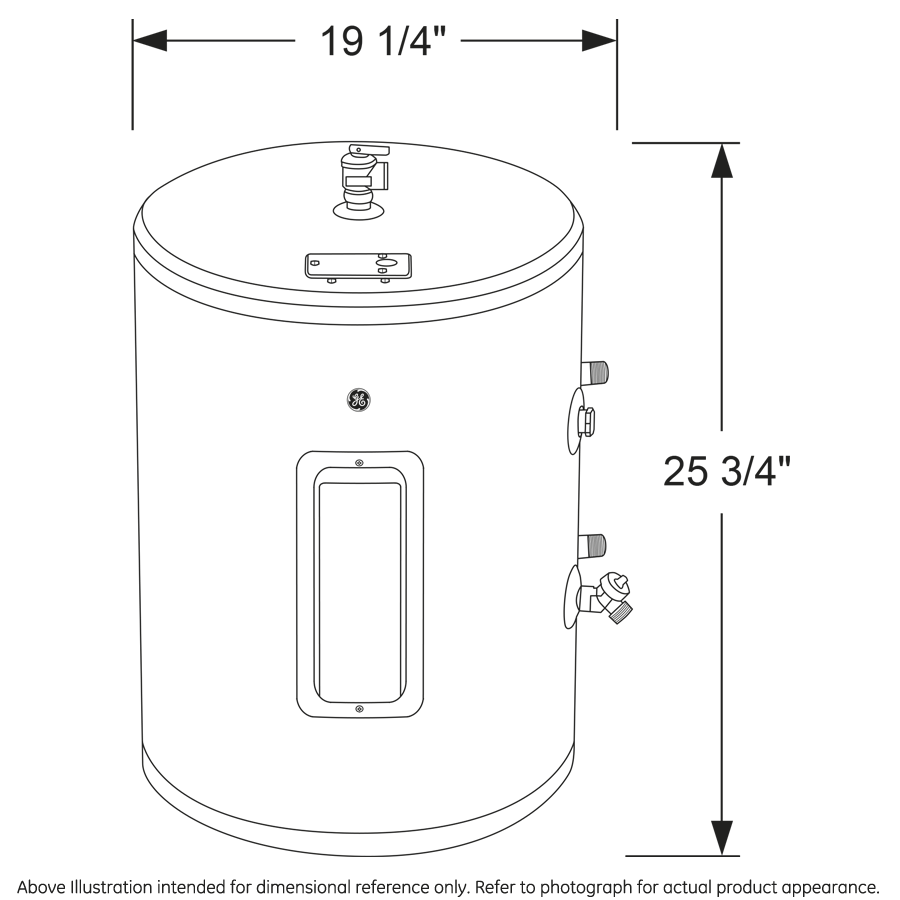 18 Gallon Electric Point of Use Water Heater GE20P08BAR