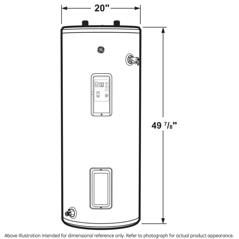 Smart 30 Gallon Tall Electric Water Heater GE30T10BLM