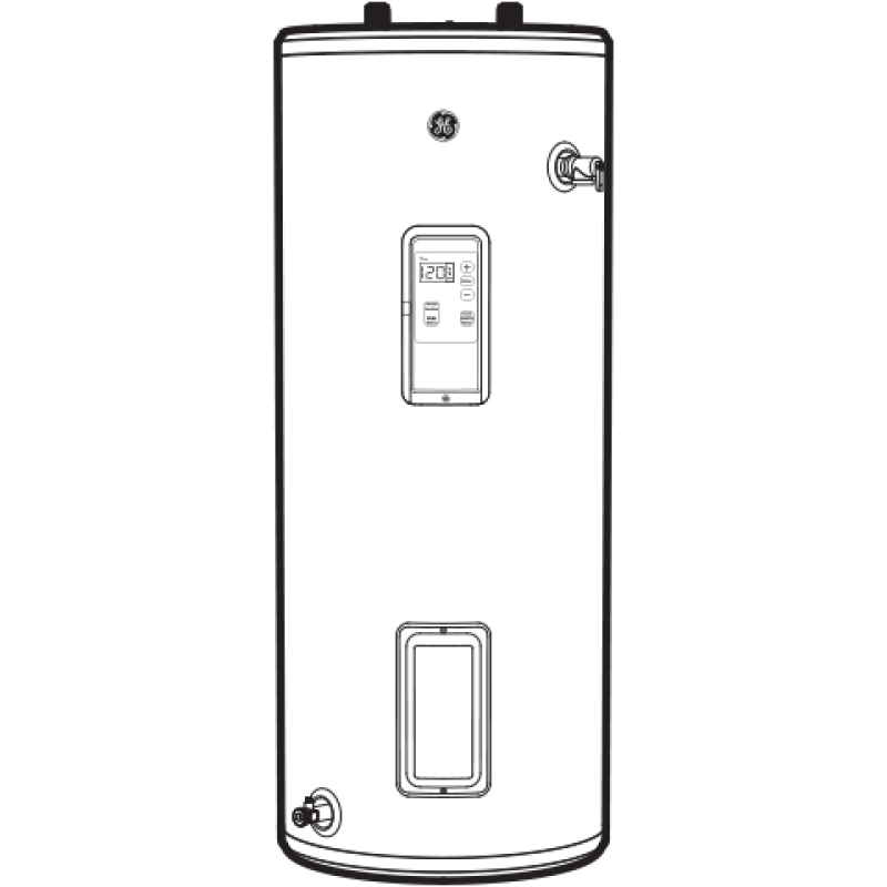 Smart 30 Gallon Tall Electric Water Heater GE30T10BLM