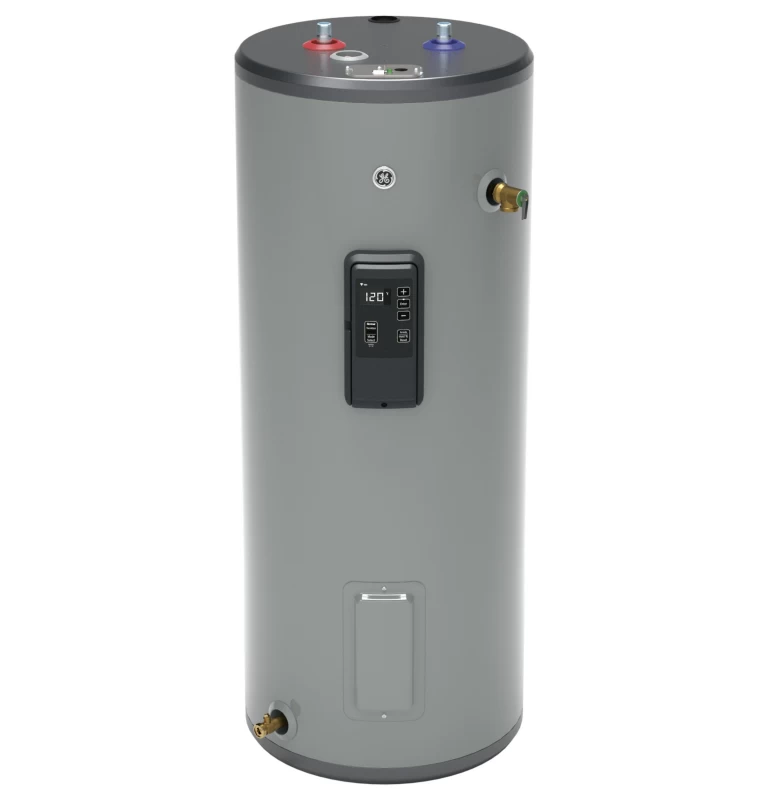 GE Smart 30 Gallon Tall Electric Water Heater Gray GE30T12BLM Picture 1