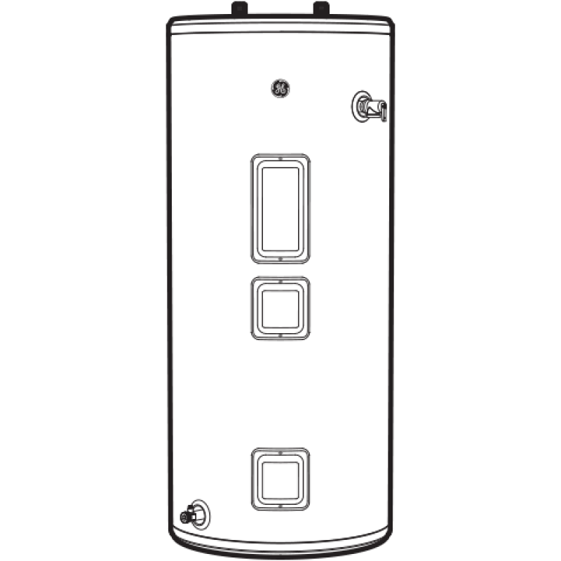40 Gallon Short Electric Water Heater GE40S08BAM