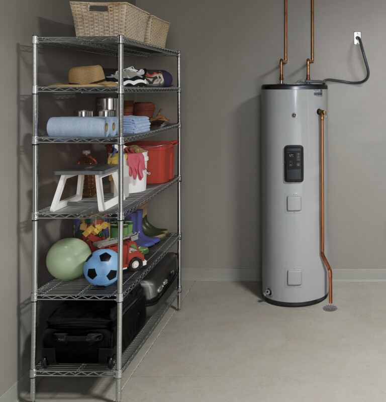 Smart 40 Gallon Tall Electric Water Heater GE40T10BLM, product image 4 of 18