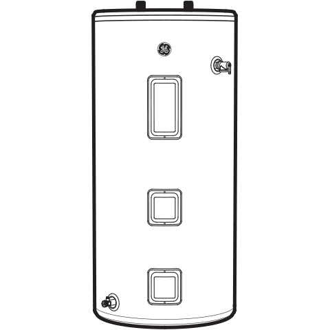 50 Gallon Short Electric Water Heater view 9
