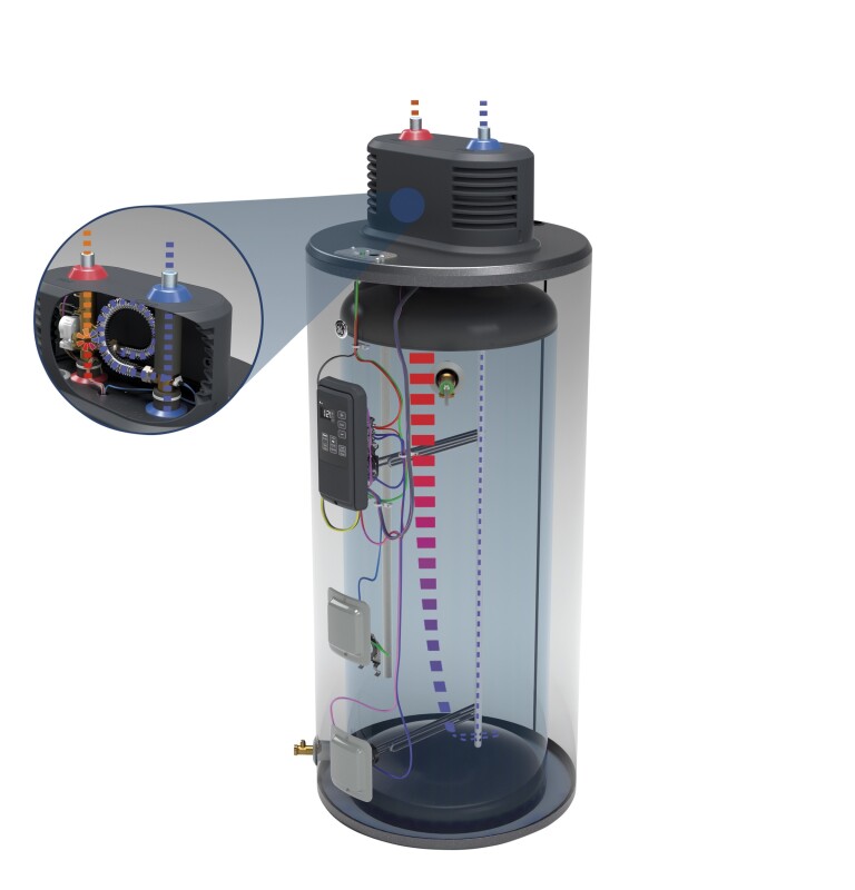 Smart 50 Gallon Electric Water Heater with Flexible Capacity GE50S10BMM, product image 5 of 29