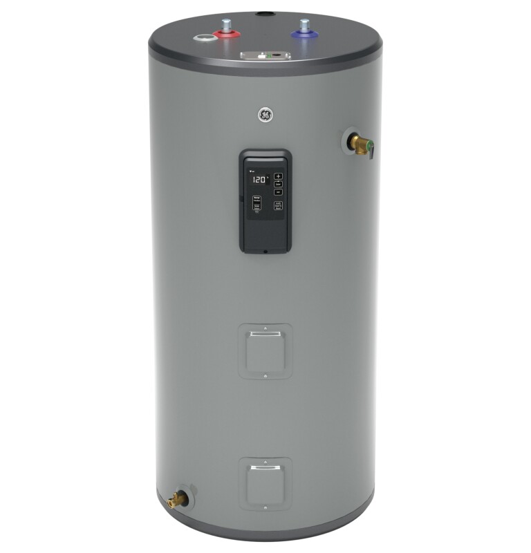 Smart 50 Gallon Short Electric Water Heater GE50S12BLM, product image 2 of 16