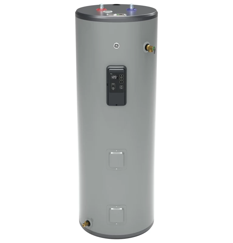 GE Smart 50 Gallon Tall Electric Water Heater Gray GE50T12BLM Picture 1