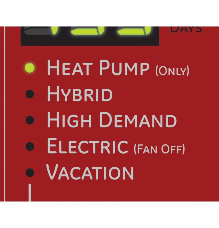 GeoSpring hybrid electric water heater GEH50DEEDSR