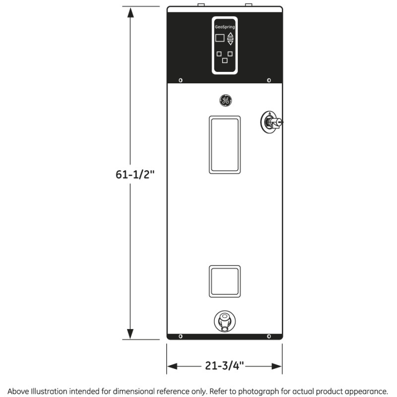 GeoSpring hybrid electric water heater GEH50DEEDSR
