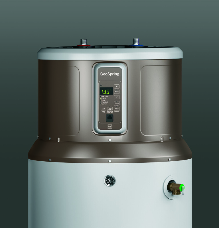 GeoSpring Pro hybrid electric water heater GEH80DEEJSC, product image 2 of 7