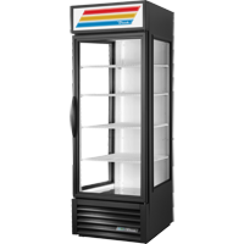 27 1/2" 4-shelf Glass Door Merchandiser GEM23HCTSL01