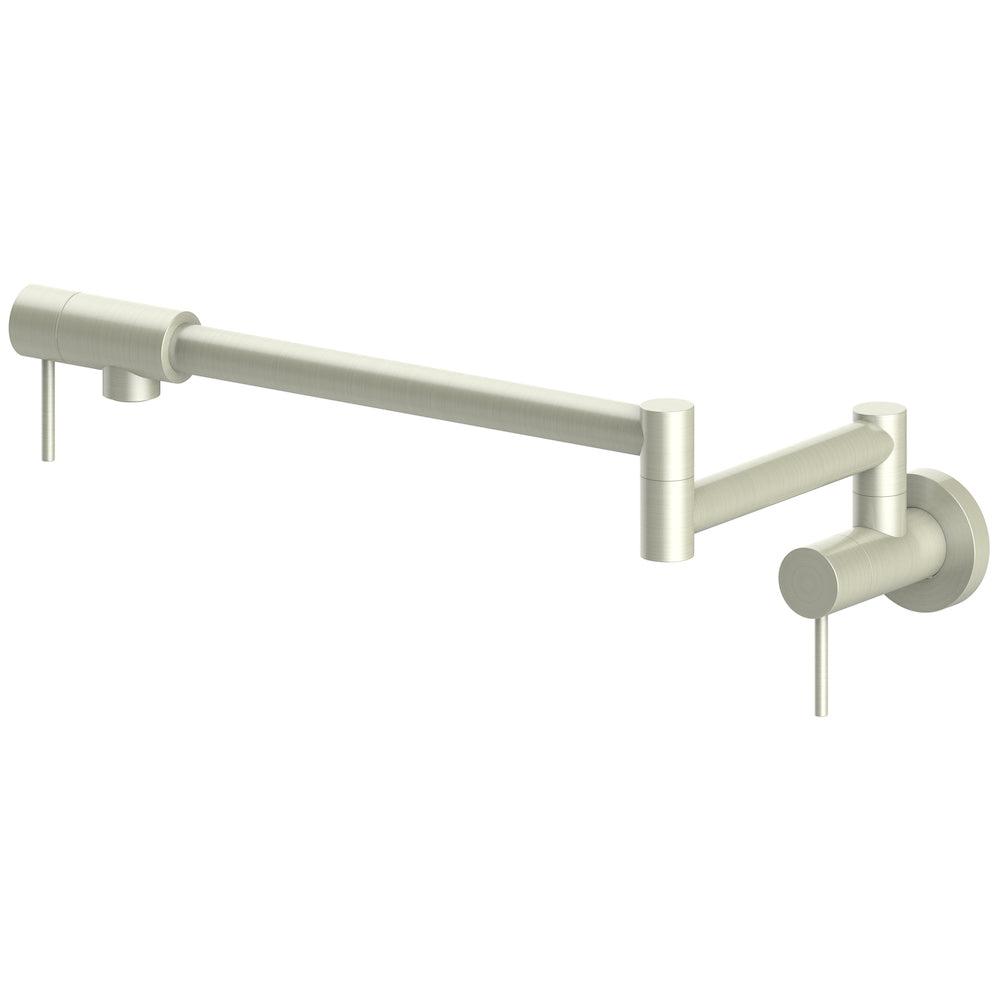 Gemini Pot Filler In Brushed Nickel GEMFPFBN