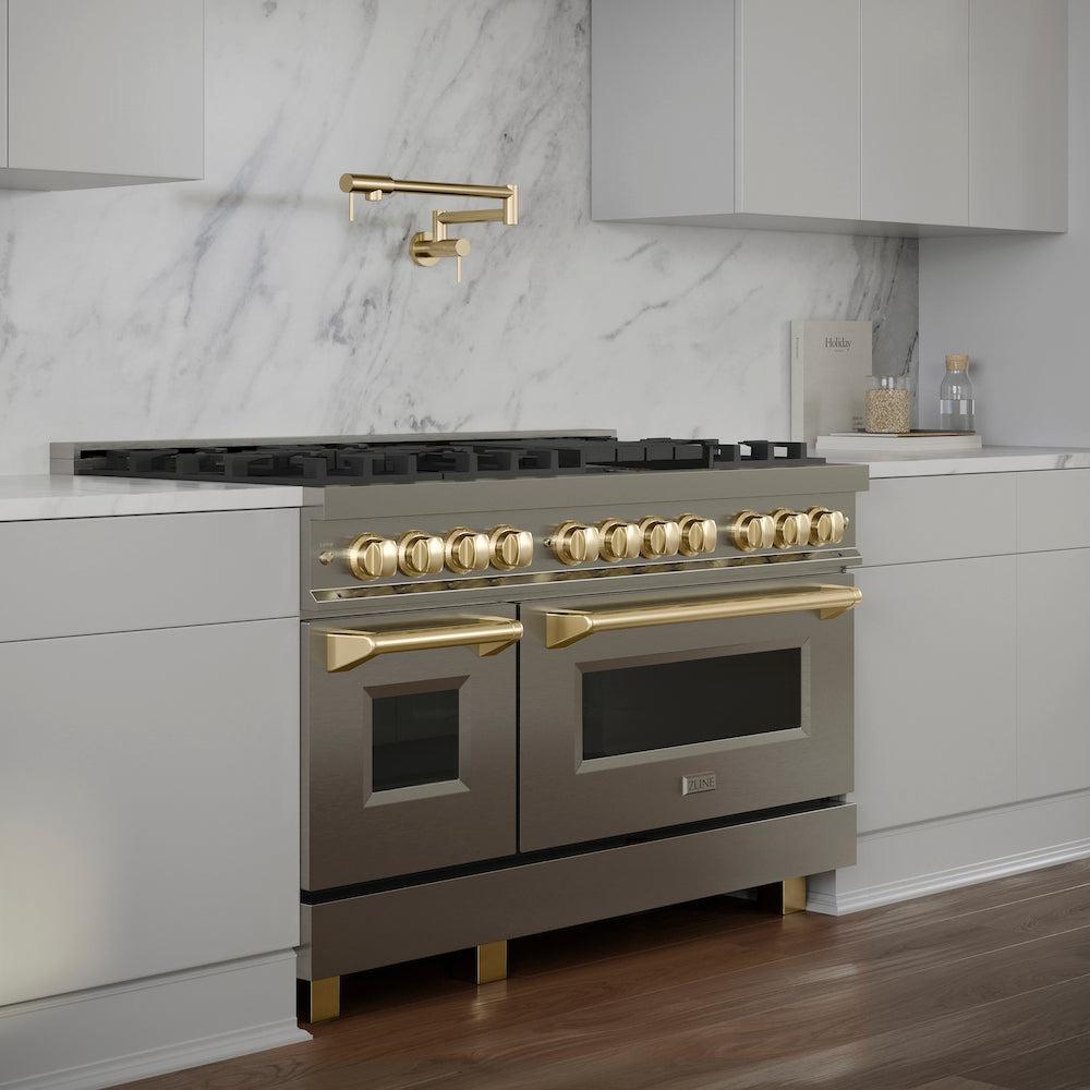 Autograph Edition Gemini Pot Filler In Polished Gold GEMFPFPG