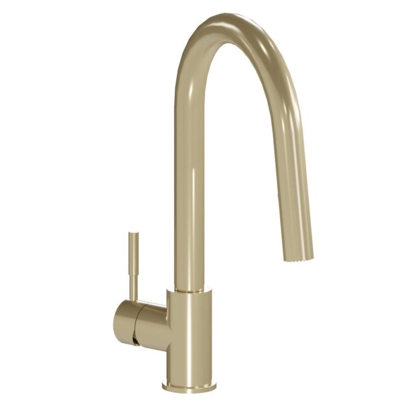 ZLINE ZLINE Gemini Pull Down Single Handle Kitchen Faucet in Champagne Bronze (GEM-KF-CB) Champagne Bronze GEMKFCB Picture 1