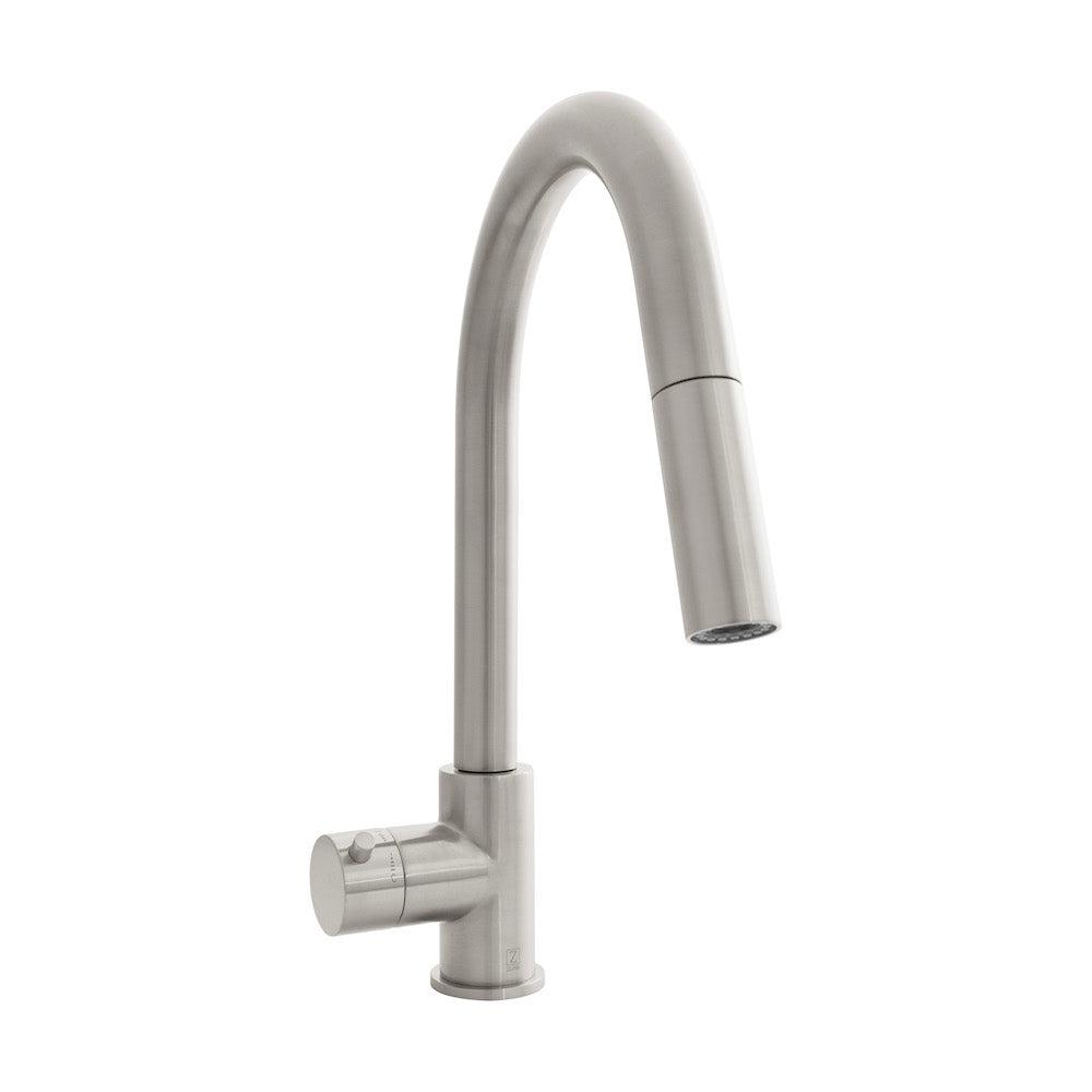 Gemini Touchless Kitchen Faucet In Brushed Nickel GEMKFSBN