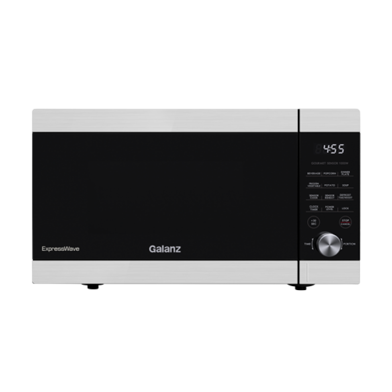 1.3 Cu Ft ExpressWave Sensor Cooking Microwave Oven with an easy-to-use Express Cooking Knob, Inverter GEWWD13S1SV11