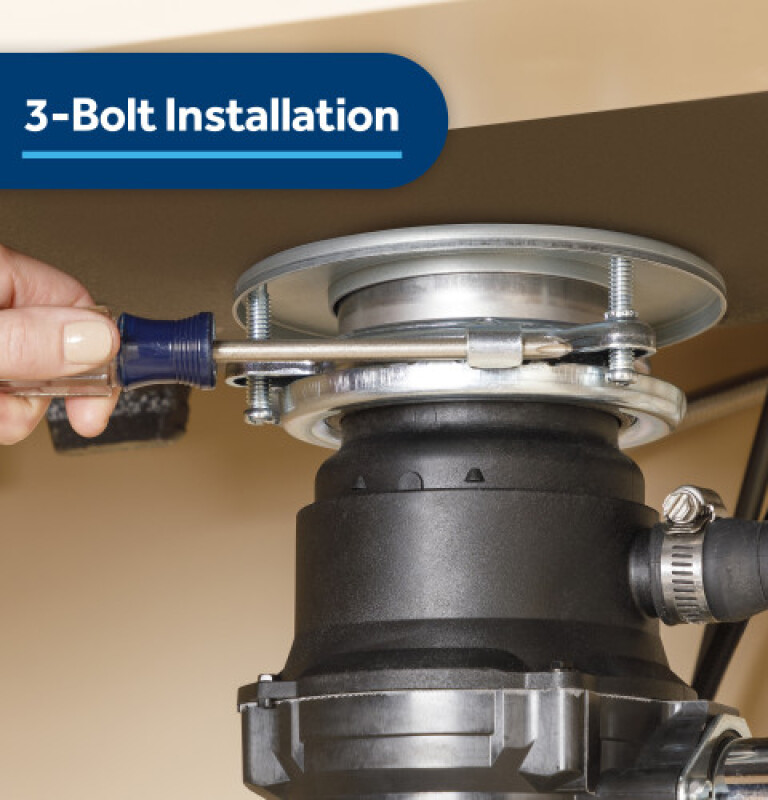 Disposall® 1 Hp Continuous Feed Garbage Disposer - Corded view 24
