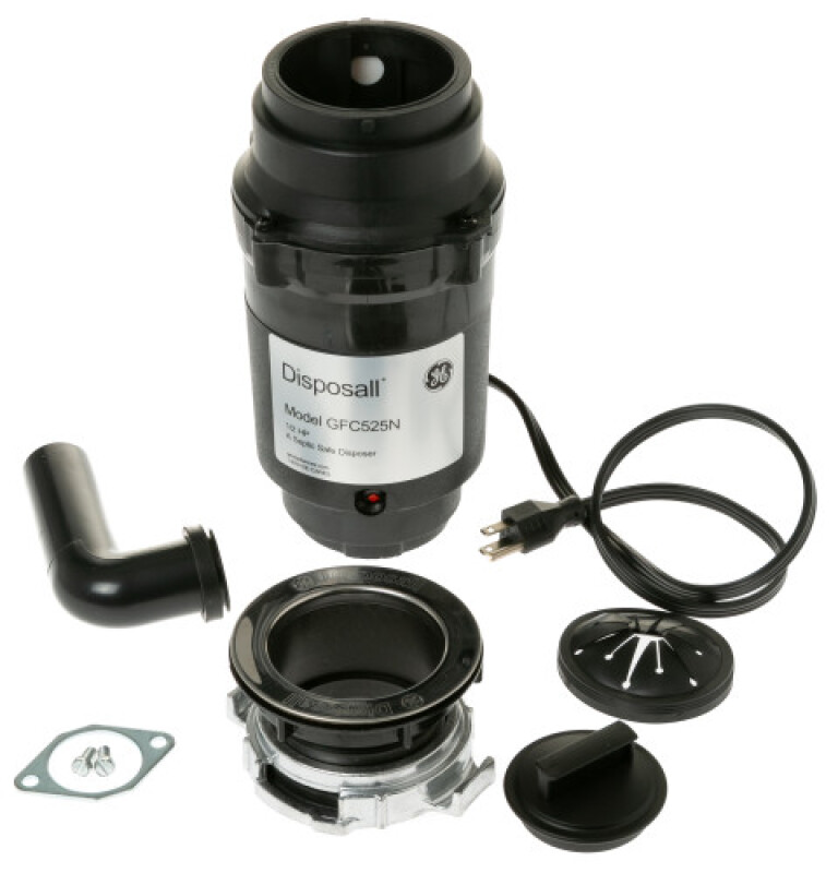 Disposall® 1/2 Hp Continuous Feed Garbage Disposer - Corded view 3