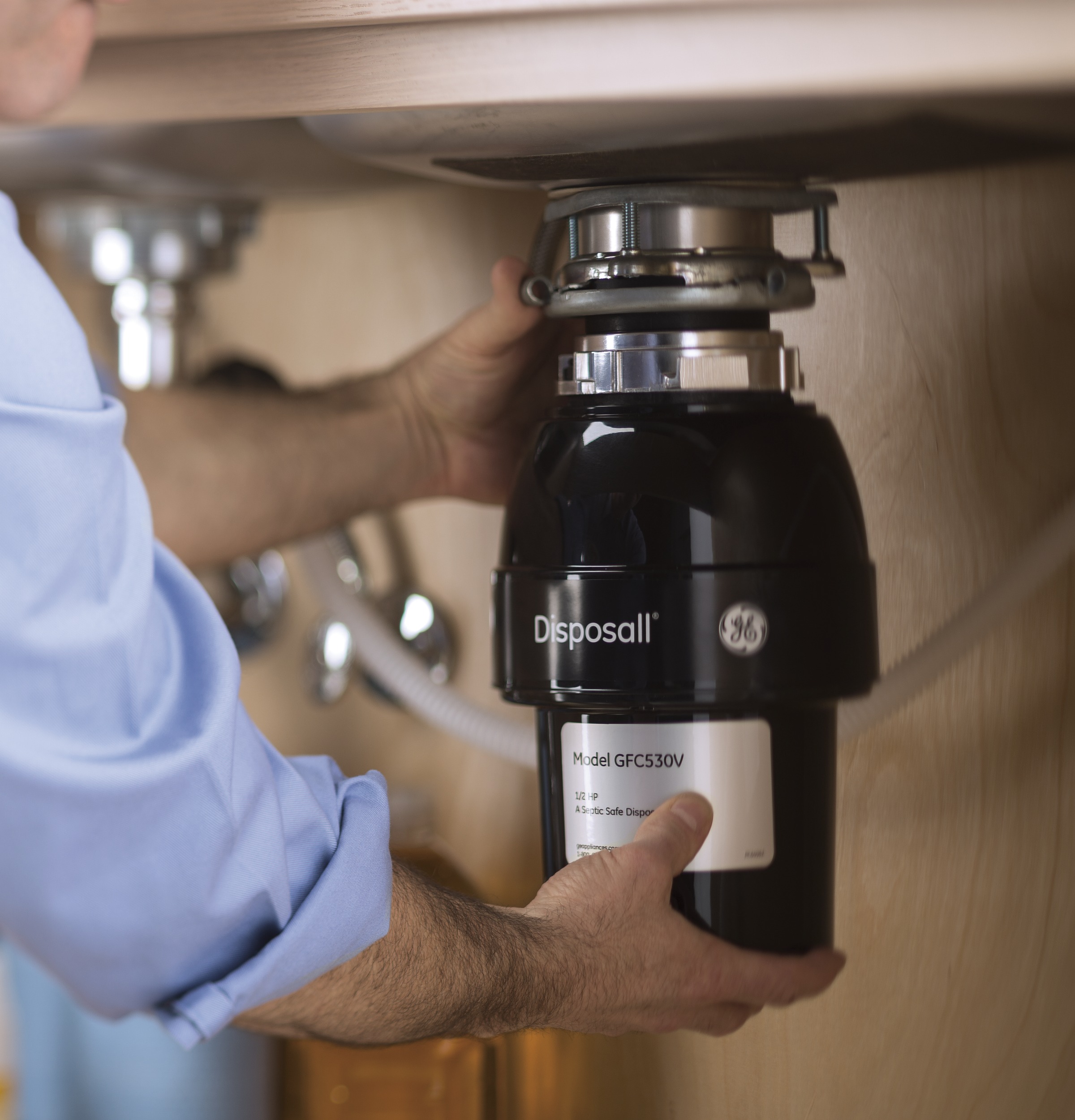 DISPOSALL 1/2 HP Continuous Feed Garbage Disposer Corded GFC535V