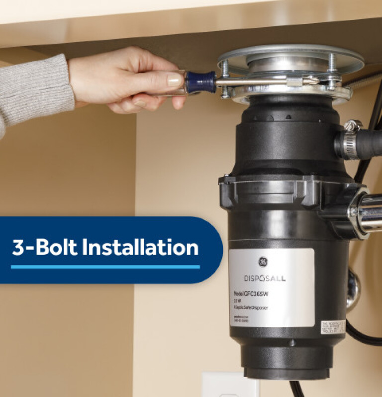 Disposall® 1/2 Hp Continuous Feed Garbage Disposer Corded view 22