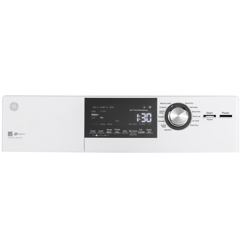 24" 4.3 Cu.Ft. Front Load Vented Electric Dryer with Stainless Steel Basket view 2