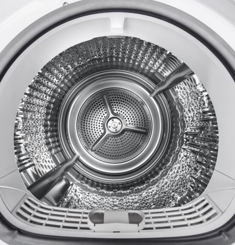 24" 4.3 Cu.Ft. Front Load Vented Electric Dryer with Stainless Steel Basket GFD14ESSNWW