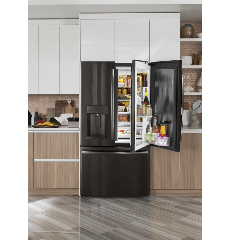 27.7 Cu. Ft. French-Door Refrigerator with Door In Door GFD28GBLTS