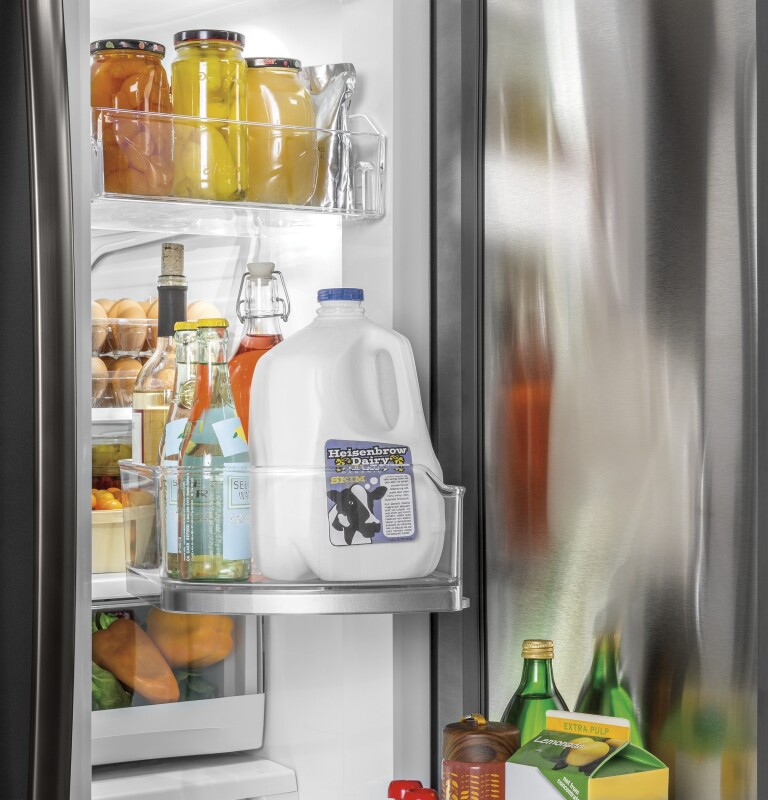 27.7 Cu. Ft. French-Door Refrigerator with Door In Door GFD28GELDS, product image 7 of 22