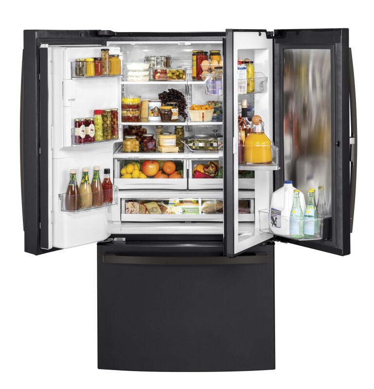 27.7 Cu. Ft. French-Door Refrigerator with Door In Door GFD28GELDS, product image 9 of 22