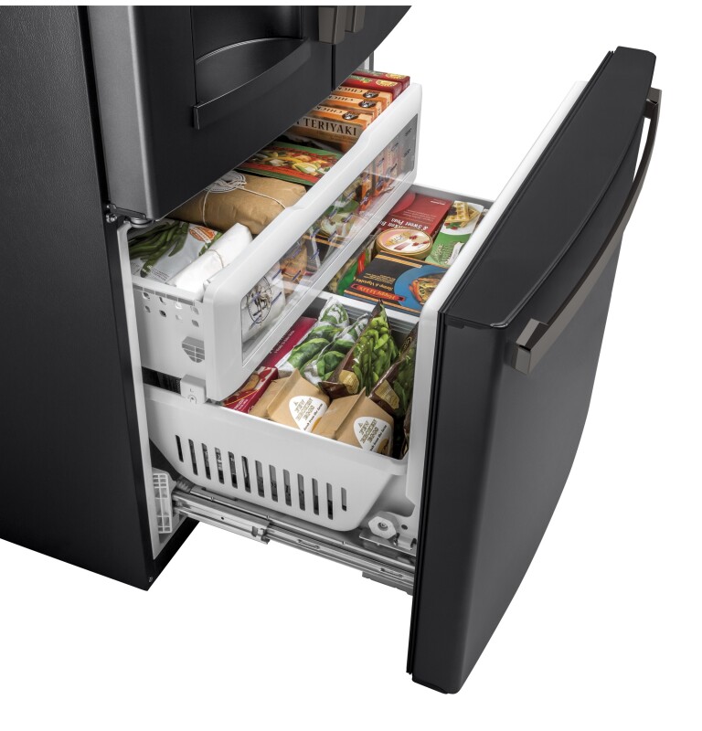 27.7 Cu. Ft. French-Door Refrigerator with Door In Door GFD28GELDS, product image 14 of 22