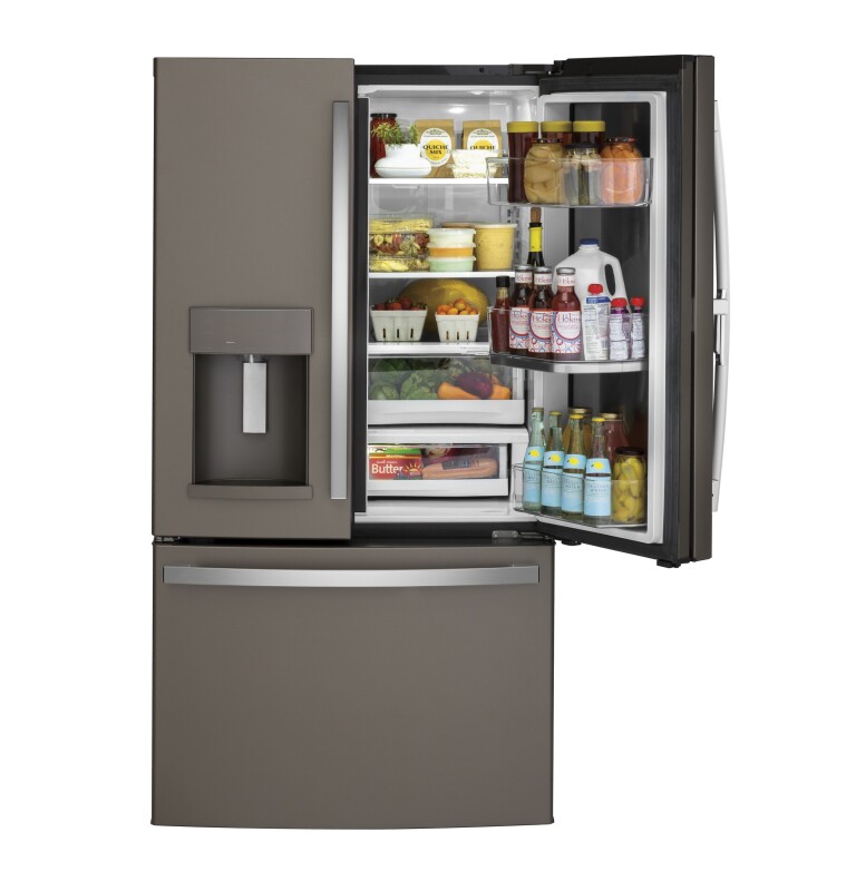 27.7 Cu. Ft. French-Door Refrigerator with Door In Door GFD28GMLES, product image 5 of 17