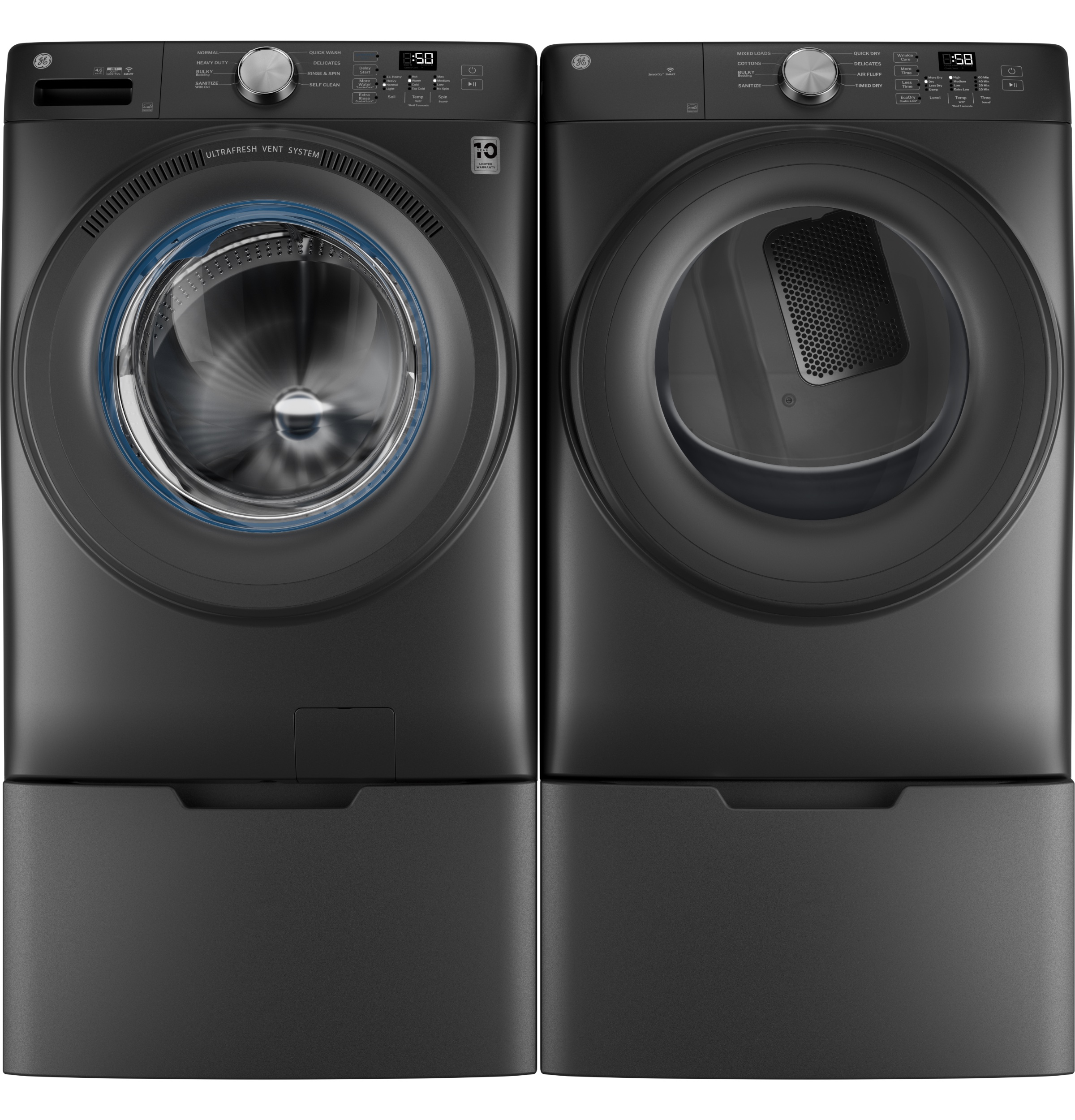 7.8 cu. ft. Capacity Smart Front Load Electric Dryer view 5