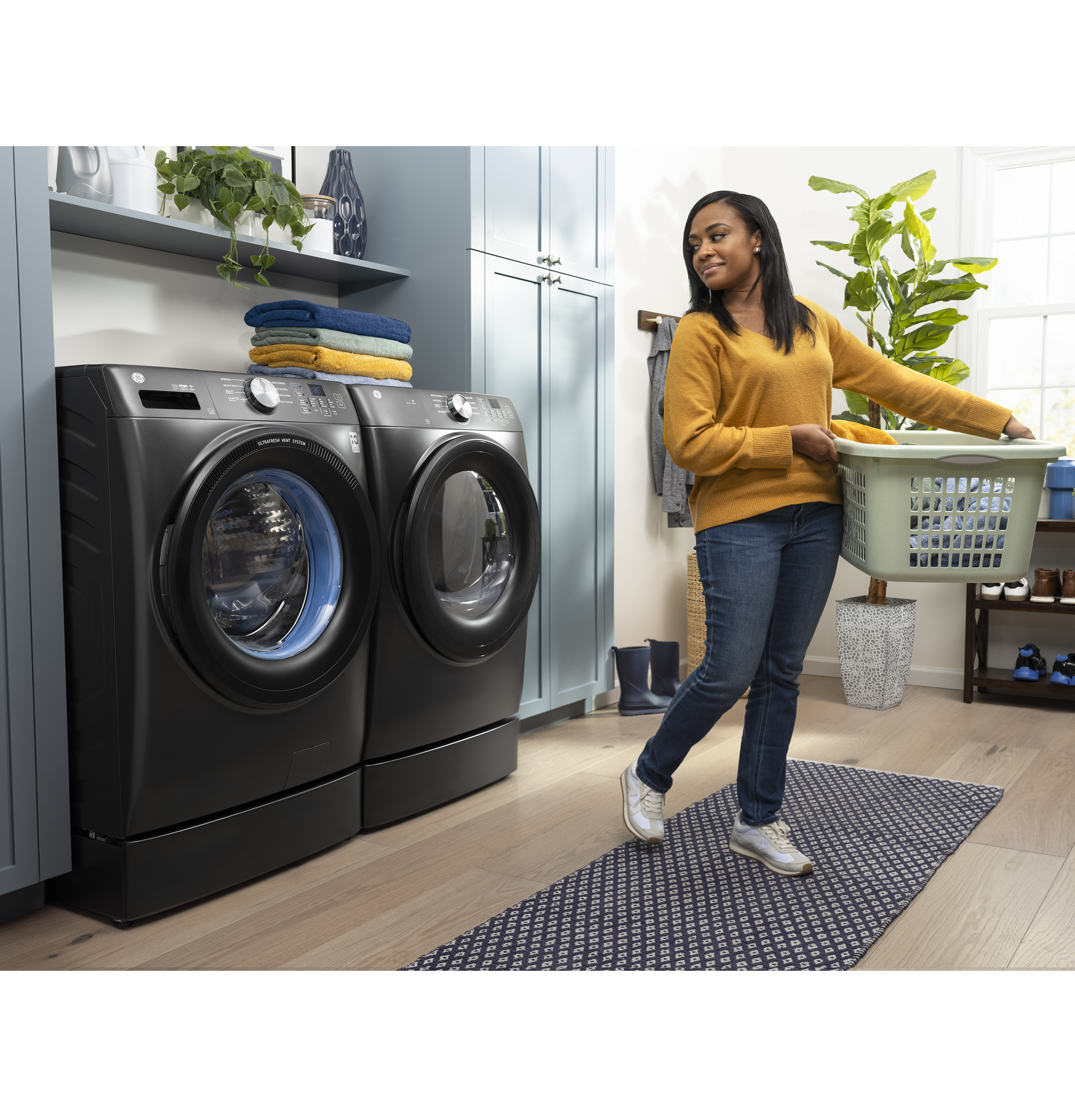 7.8 cu. ft. Capacity Smart Front Load Electric Dryer view 9