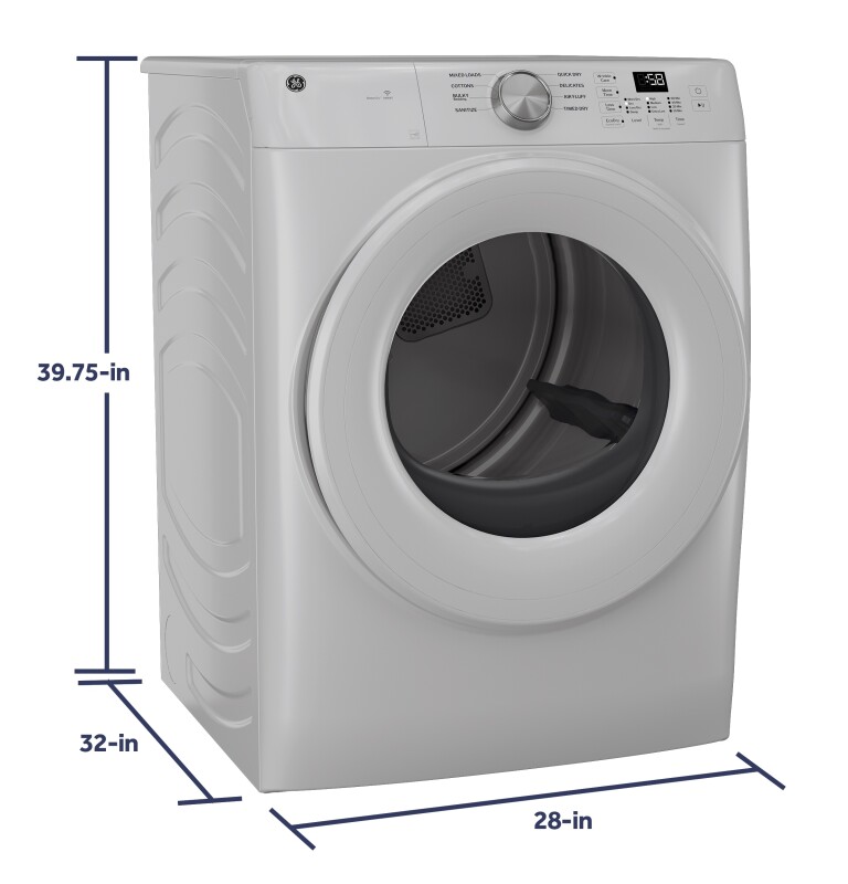 7.8 cu. ft. Capacity Smart Front Load Electric Dryer view 34