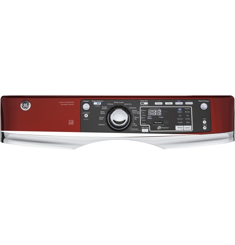 8.3 cu. ft. Capacity Front Load Electric Dryer with Steam GFD48ESPKRR, product image 2 of 16