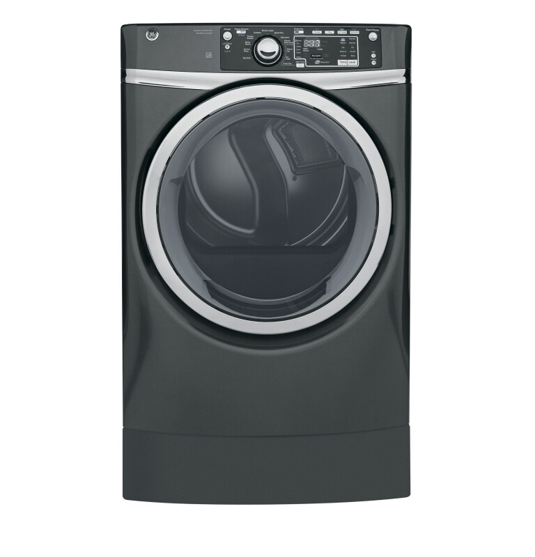 8.3 cu. ft. Capacity RightHeight Front Load Gas Dryer with Steam GFD49GRPKDG