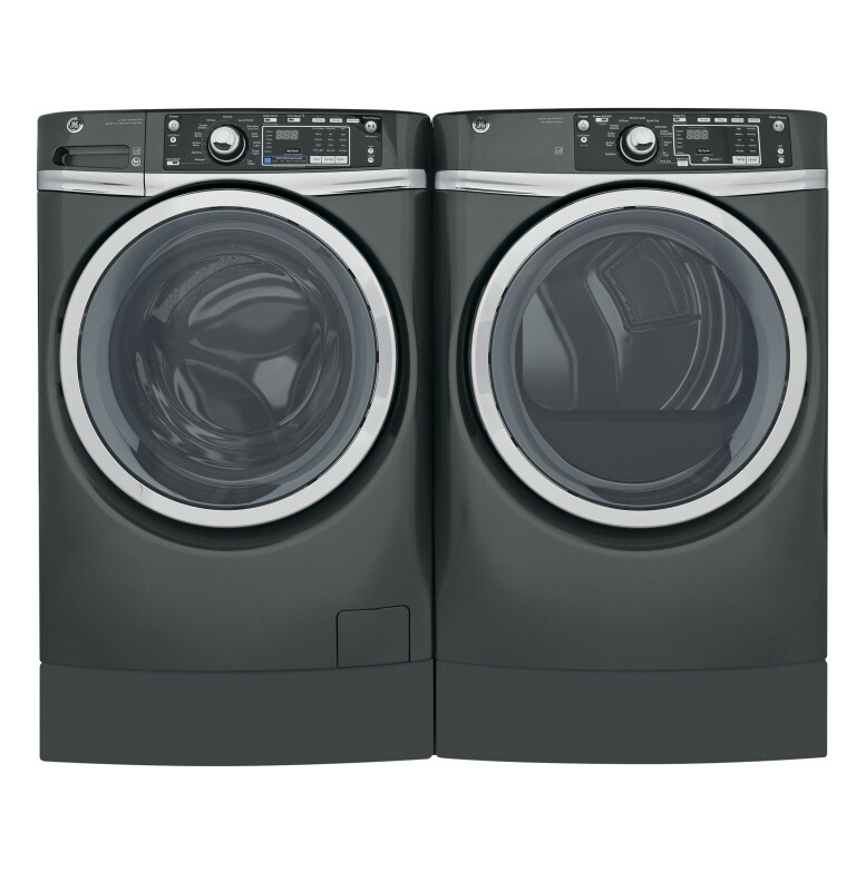 8.3 cu. ft. Capacity RightHeight Front Load Gas Dryer with Steam GFD49GRPKDG