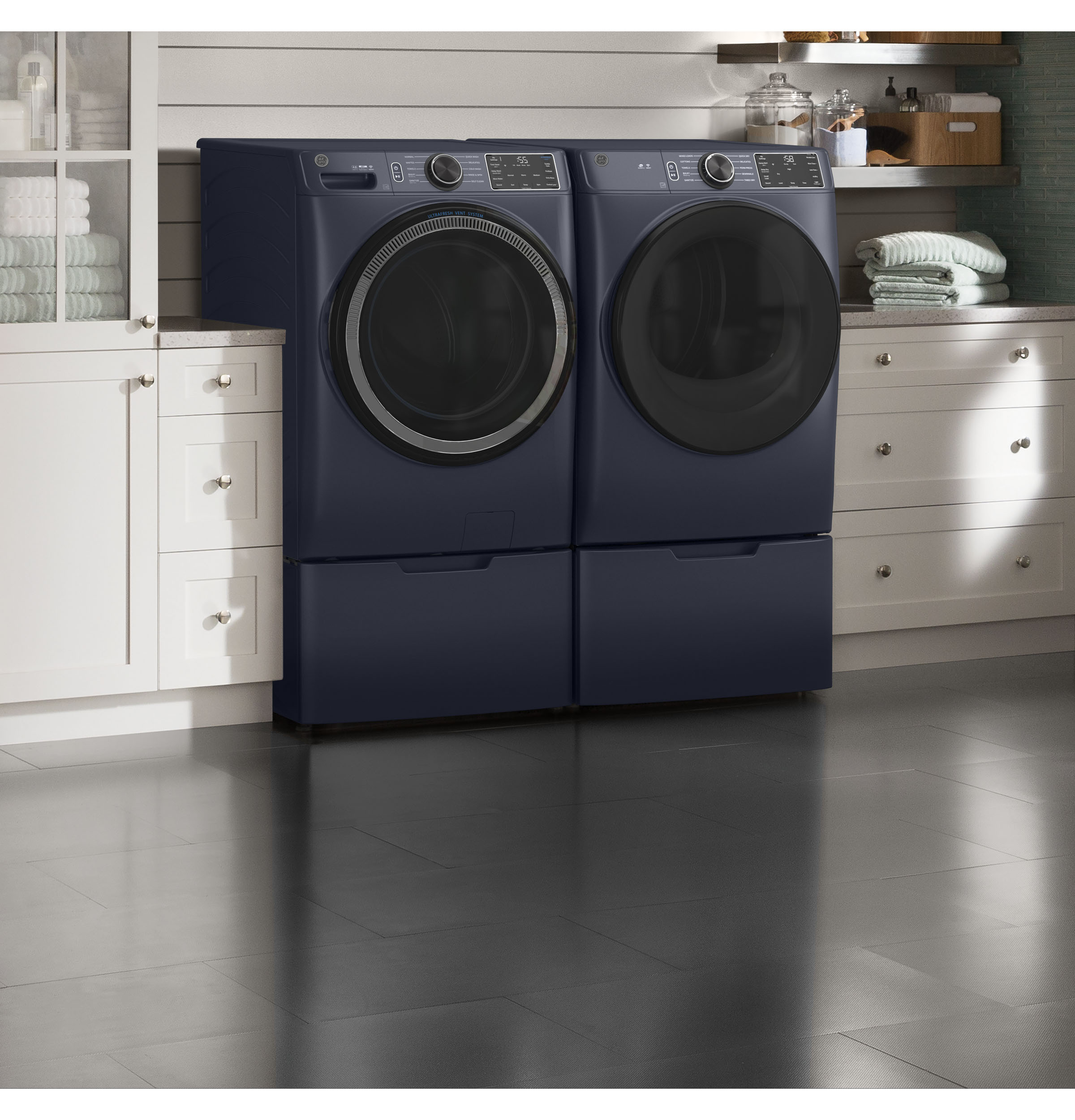7.8 cu. ft. Capacity Smart Front Load Electric Dryer with Sanitize Cycle view 13
