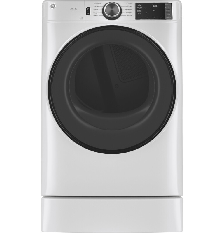 7.8 cu. ft. Capacity Smart Front Load Gas Dryer with Sanitize Cycle view 21