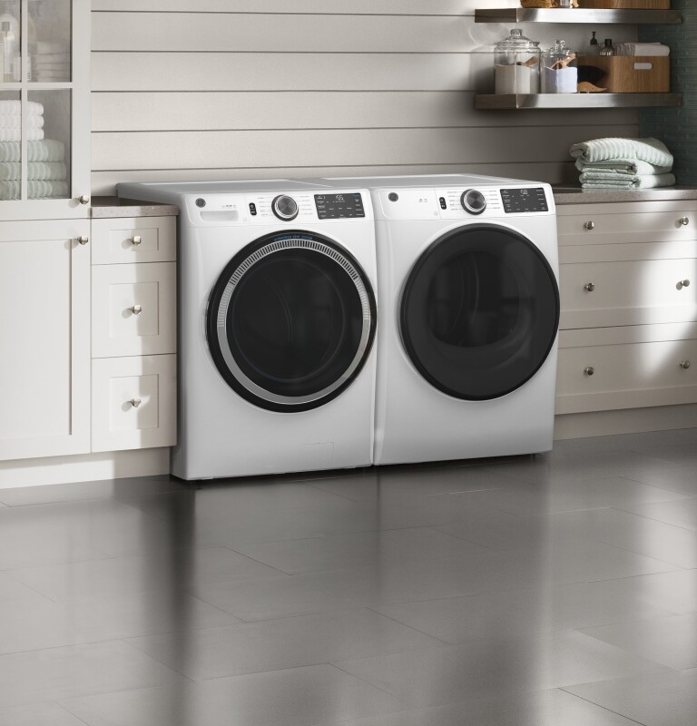 7.8 cu. ft. Capacity Smart Front Load Gas Dryer with Sanitize Cycle view 19
