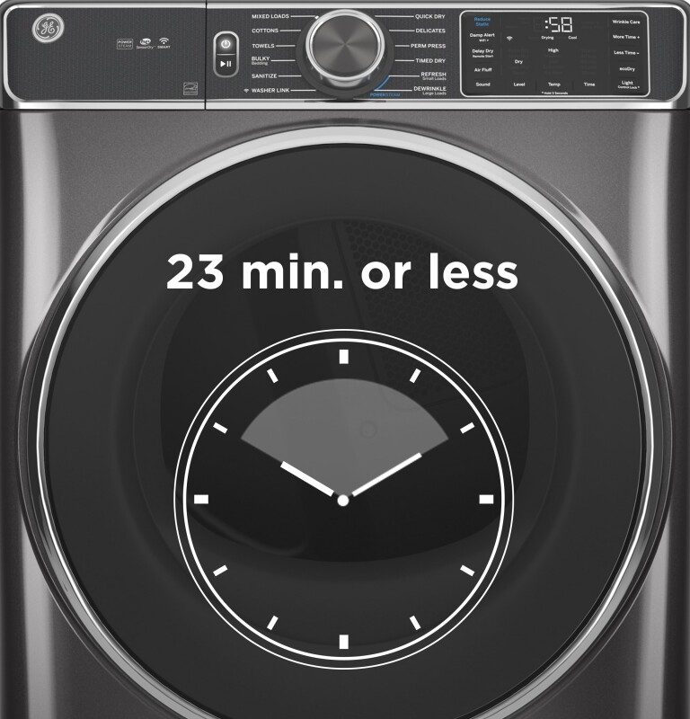 7.8 cu. ft. Capacity Smart Front Load Gas Dryer with Sanitize Cycle view 14