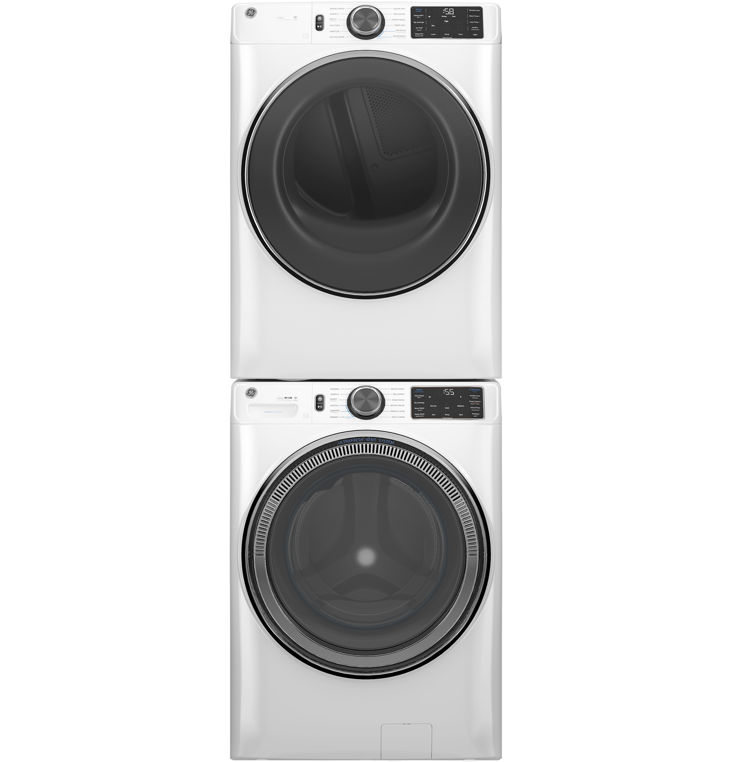 7.8 cu. ft. Capacity Smart Front Load Electric Dryer with Steam and Sanitize Cycle view 15