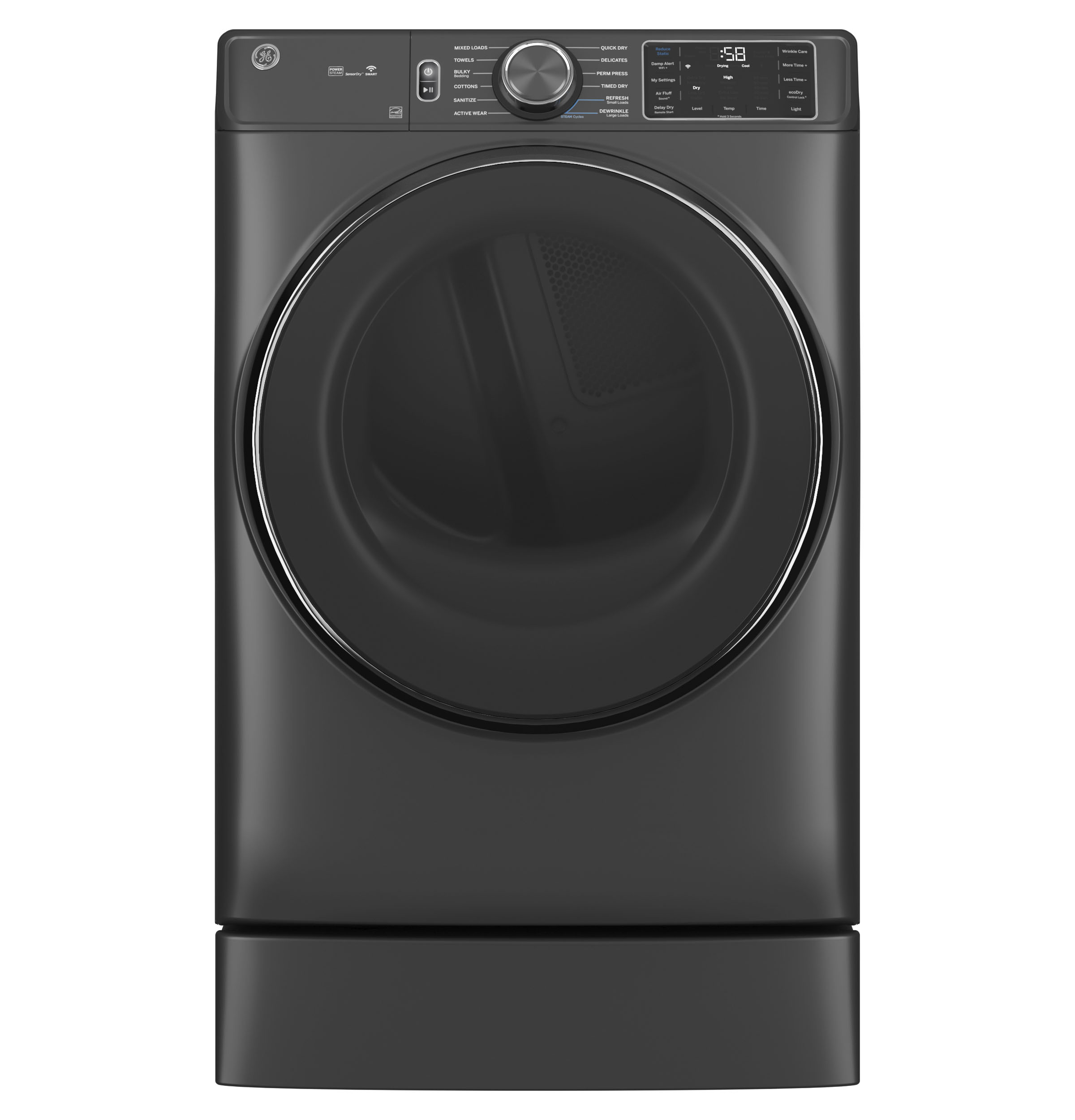 7.8 cu. ft. Capacity Smart Front Load Gas Dryer with Steam and Sanitize Cycle view 13