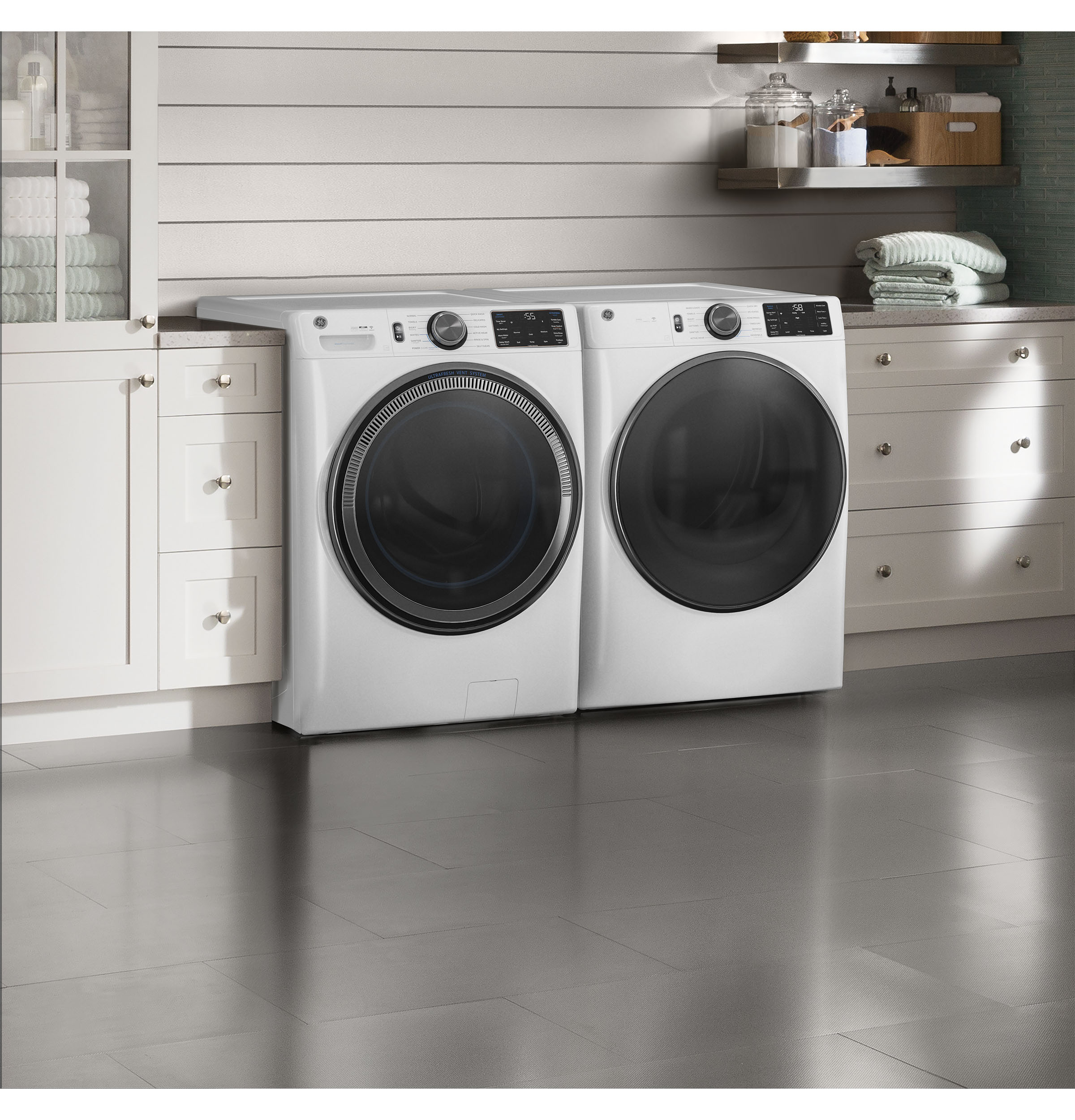 7.8 cu. ft. Capacity Smart Front Load Gas Dryer with Steam and Sanitize Cycle view 13