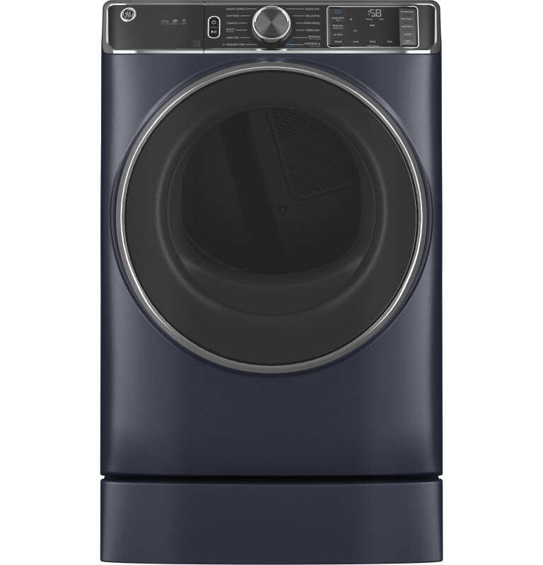 GE Smart Front Load Electric Dryer - Thumbnail 3